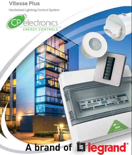 Cpelectronics Legrand - Vitesse Plus hard wired - stand-alone lighting control module with switching and DALI channels
